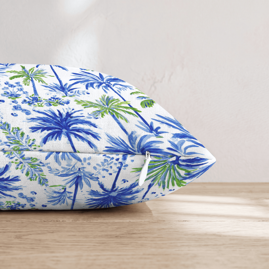 Reef Leaf Throw Pillow - Hillcroft Home