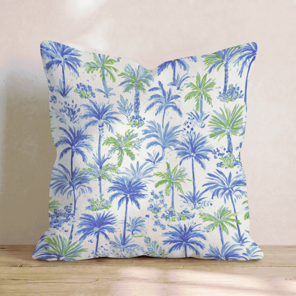 Reef Leaf Throw Pillow - Hillcroft Home