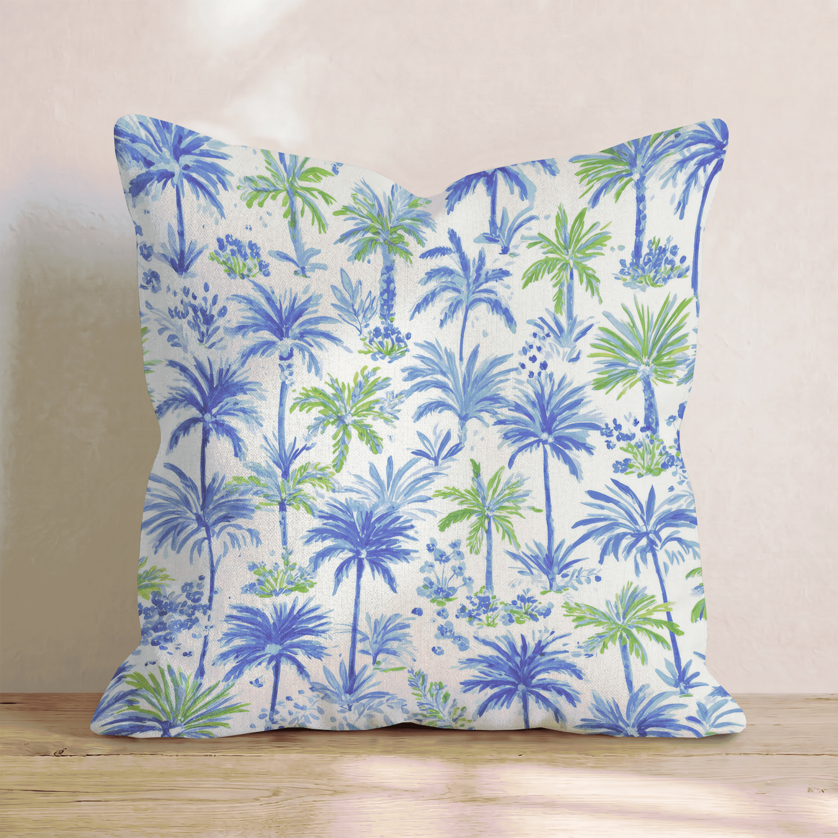 Reef Leaf Throw Pillow - Hillcroft Home