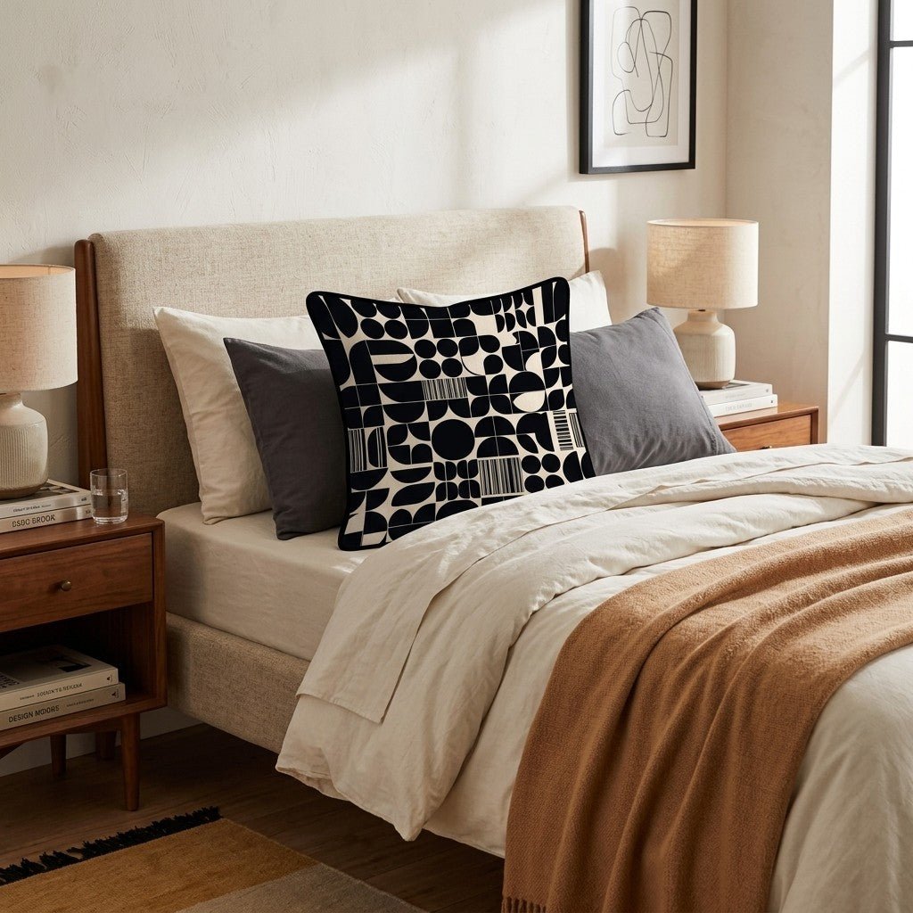 Refract Works Throw Pillow - Hillcroft Home