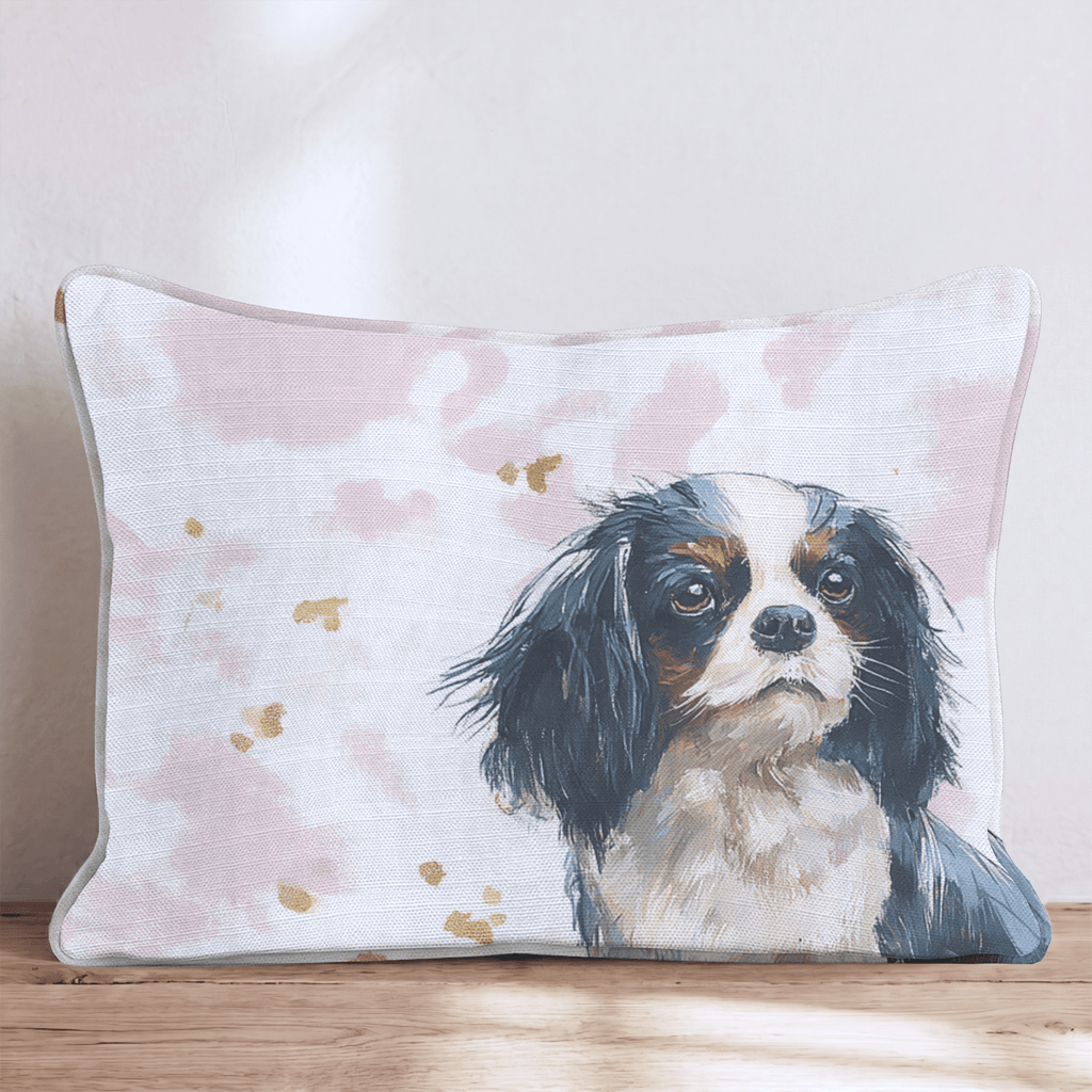 Regal Spaniel Throw Pillow - Hillcroft Home