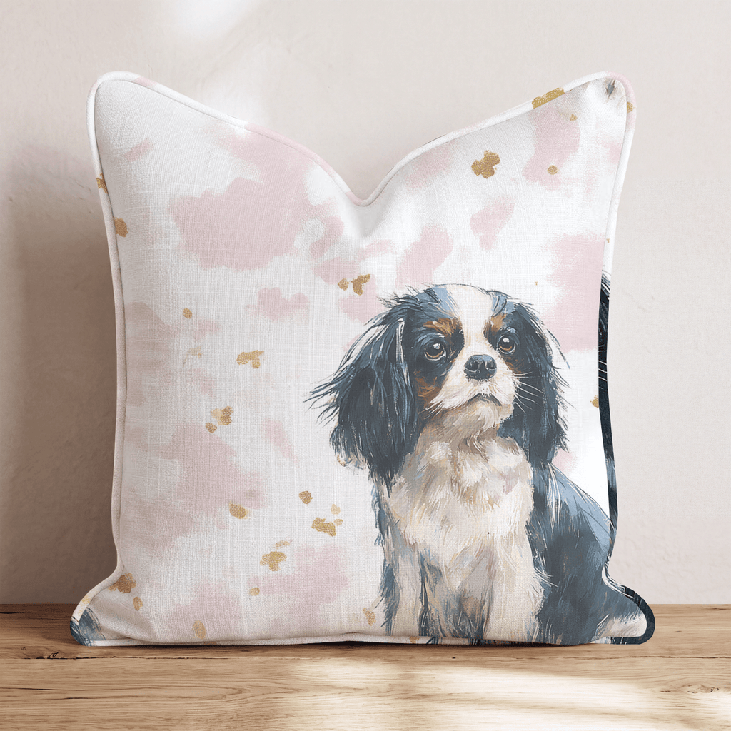 Regal Spaniel Throw Pillow - Hillcroft Home