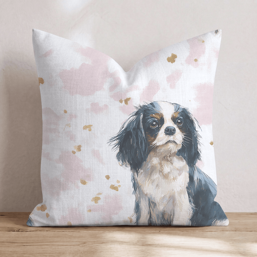 Regal Spaniel Throw Pillow - Hillcroft Home