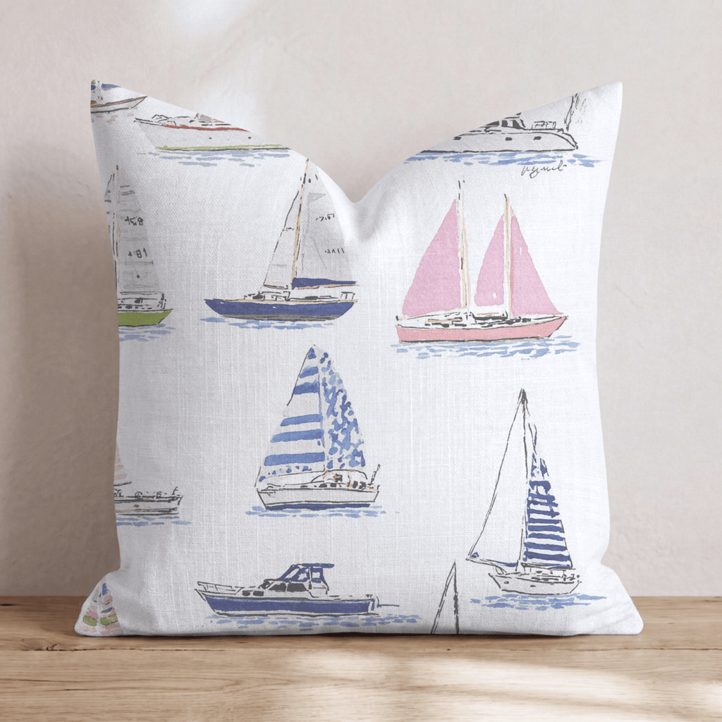 Regatta Scatter Throw Pillow - Hillcroft Home