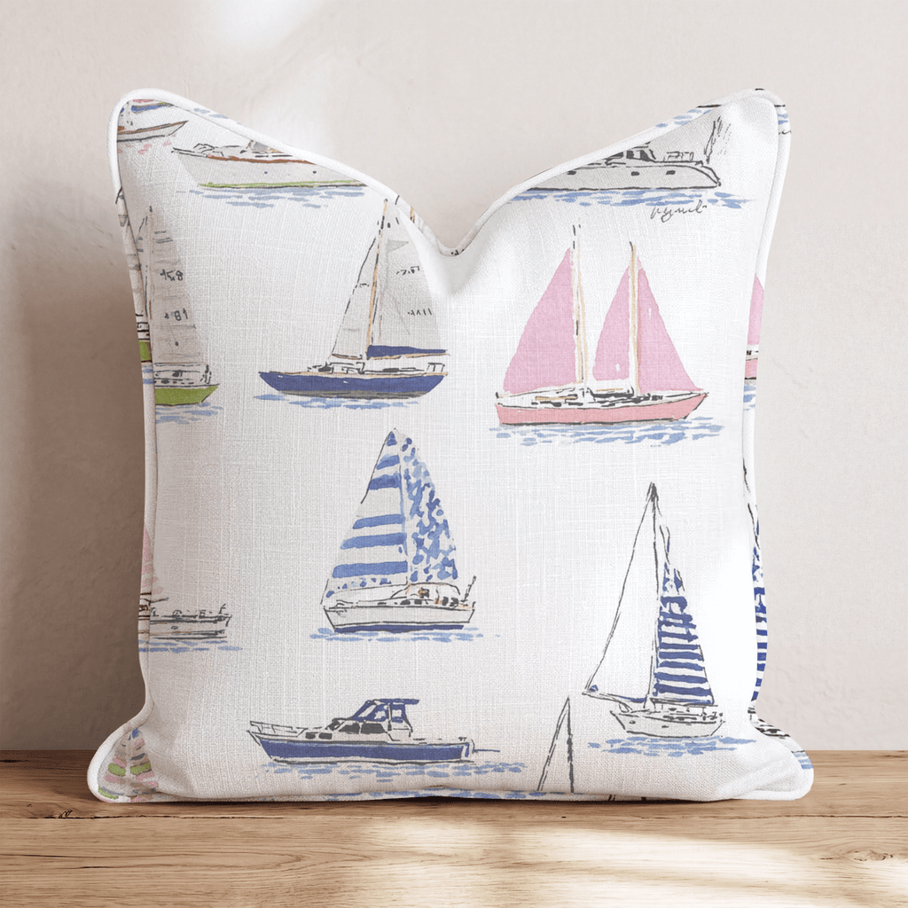 Regatta Scatter Throw Pillow - Hillcroft Home
