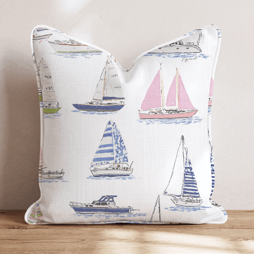 Regatta Scatter Throw Pillow - Hillcroft Home