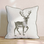 Reindeer Magic Throw Pillow - Hillcroft Home