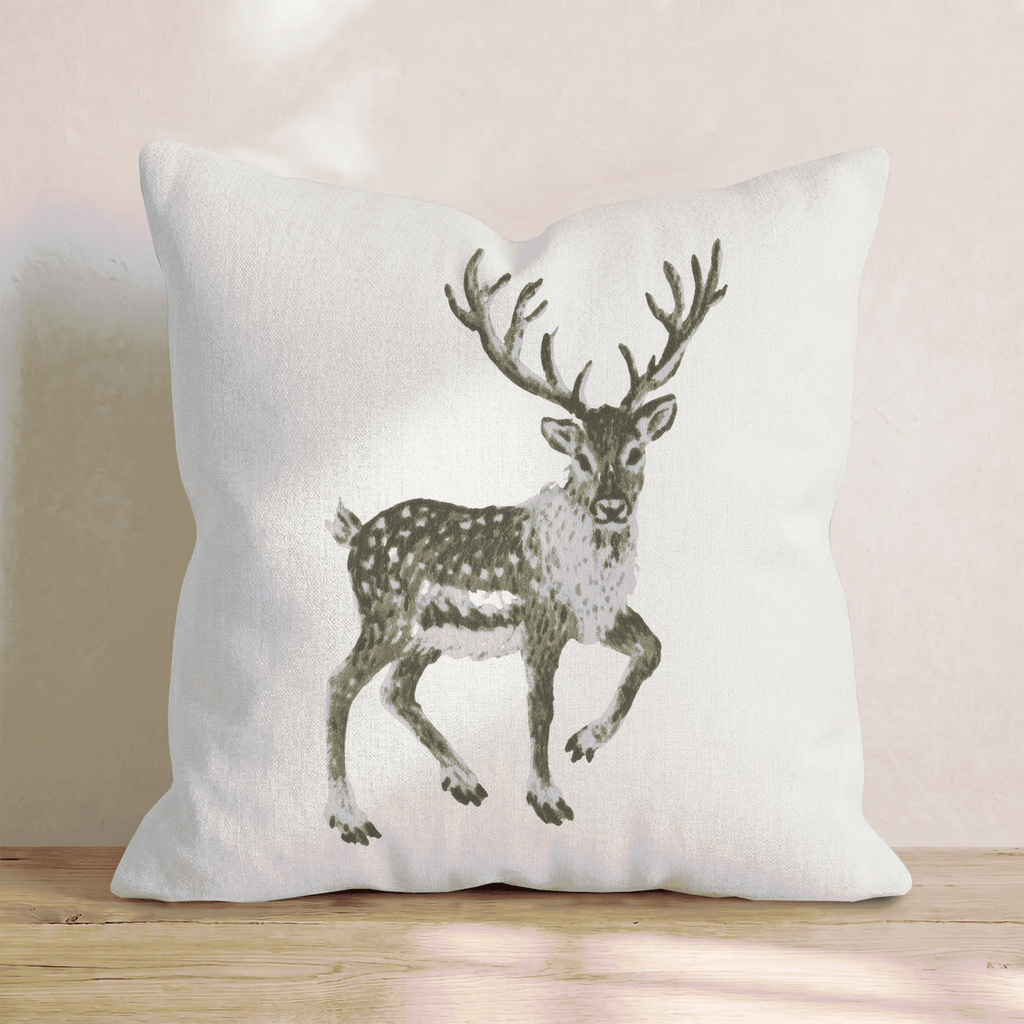 Reindeer Magic Throw Pillow - Hillcroft Home