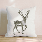 Reindeer Magic Throw Pillow - Hillcroft Home