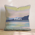 relax Throw Pillow - Hillcroft Home