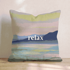 relax Throw Pillow - Hillcroft Home