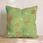 Resort Golf Round Throw Pillow - Hillcroft Home