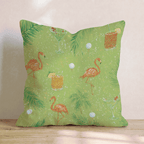 Resort Golf Round Throw Pillow - Hillcroft Home
