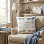 Resting Beach Face Throw Pillow - Hillcroft Home