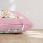 Retriever Berry Wreath Throw Pillow - Hillcroft Home