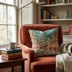 Retro Market Sparkle Throw Pillow - Hillcroft Home