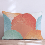 Retro Scales Throw Pillow - Hillcroft Home
