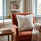 Retro Starlight Tree Throw Pillow - Hillcroft Home