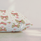 Ribbon Frost Throw Pillow throw pillow - Hillcroft Home