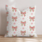 Ribbon Frost Throw Pillow throw pillow - Hillcroft Home