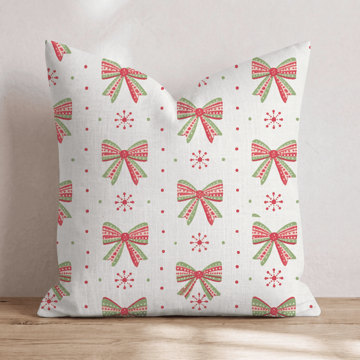 Ribbon Frost Throw Pillow throw pillow - Hillcroft Home