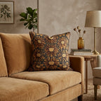 Rich Tortoise Shell Throw Pillow - Hillcroft Home