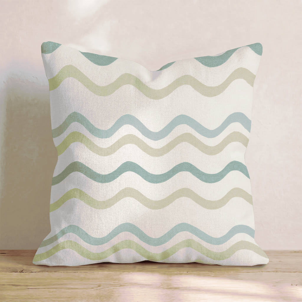 Ride the Waves Throw Pillow - Hillcroft Home