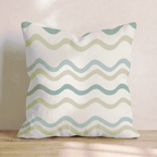 Ride the Waves Throw Pillow - Hillcroft Home