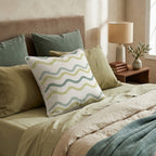 Ride the Waves Throw Pillow - Hillcroft Home