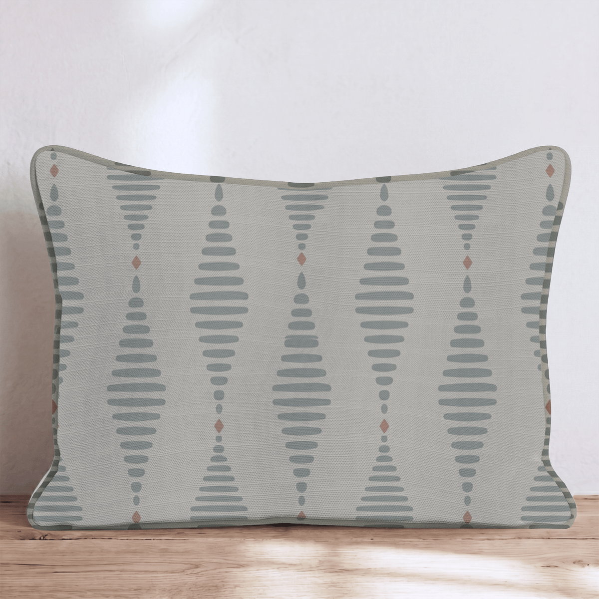 Ridgeline Sage Throw Pillow throw pillow - Hillcroft Home
