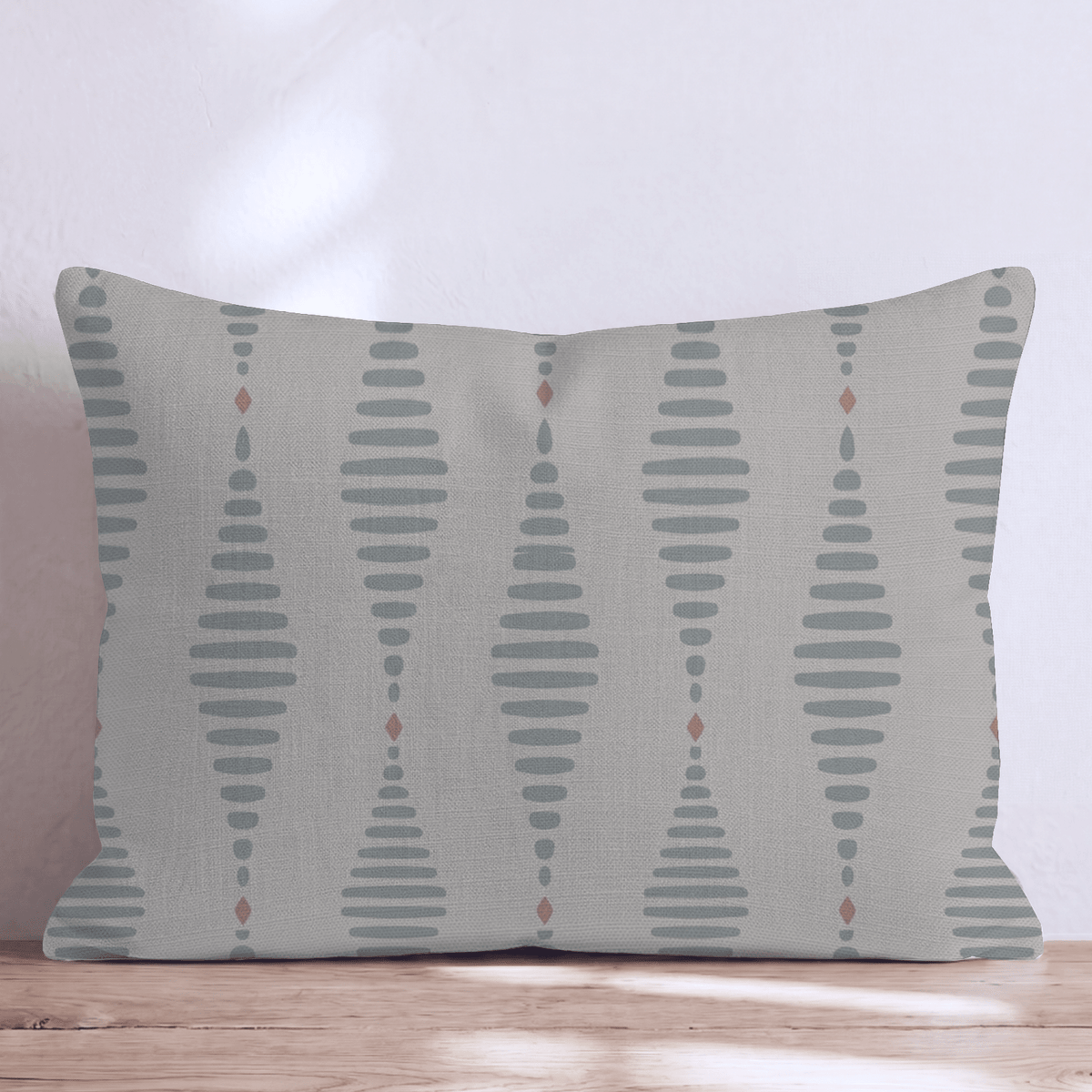 Ridgeline Sage Throw Pillow throw pillow - Hillcroft Home