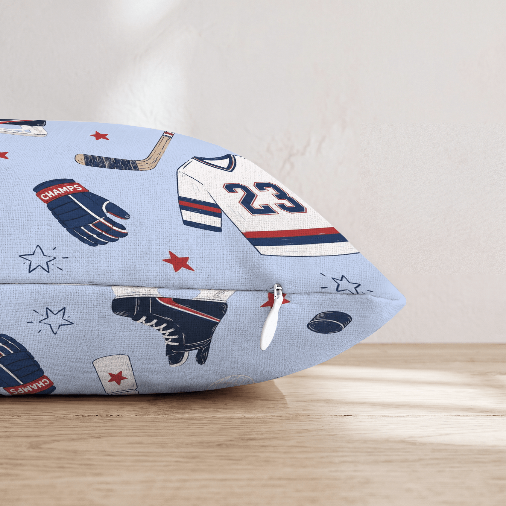 Rink Side Essentials Throw Pillow - Hillcroft Home