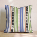 Ripple Cream Throw Pillow - Hillcroft Home