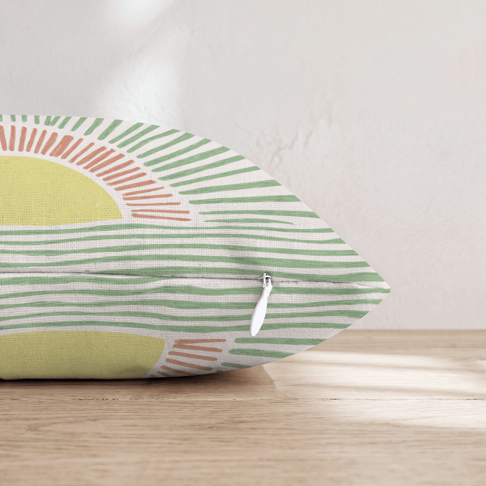 Rising Sun Throw Pillow - Hillcroft Home