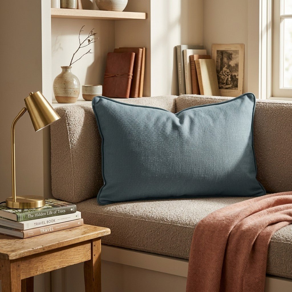River Moss Throw Pillow - Hillcroft Home