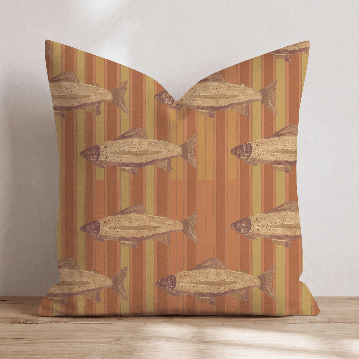 River & Reed Mustard Throw Pillow throw pillow - Hillcroft Home