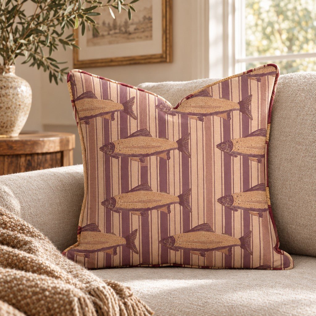 River & Reed Orchard Throw Pillow throw pillow - Hillcroft Home