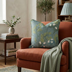 Riviera Bouquet Throw Pillow - Hillcroft Home