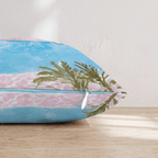 Riviera Pool Day Throw Pillow - Hillcroft Home