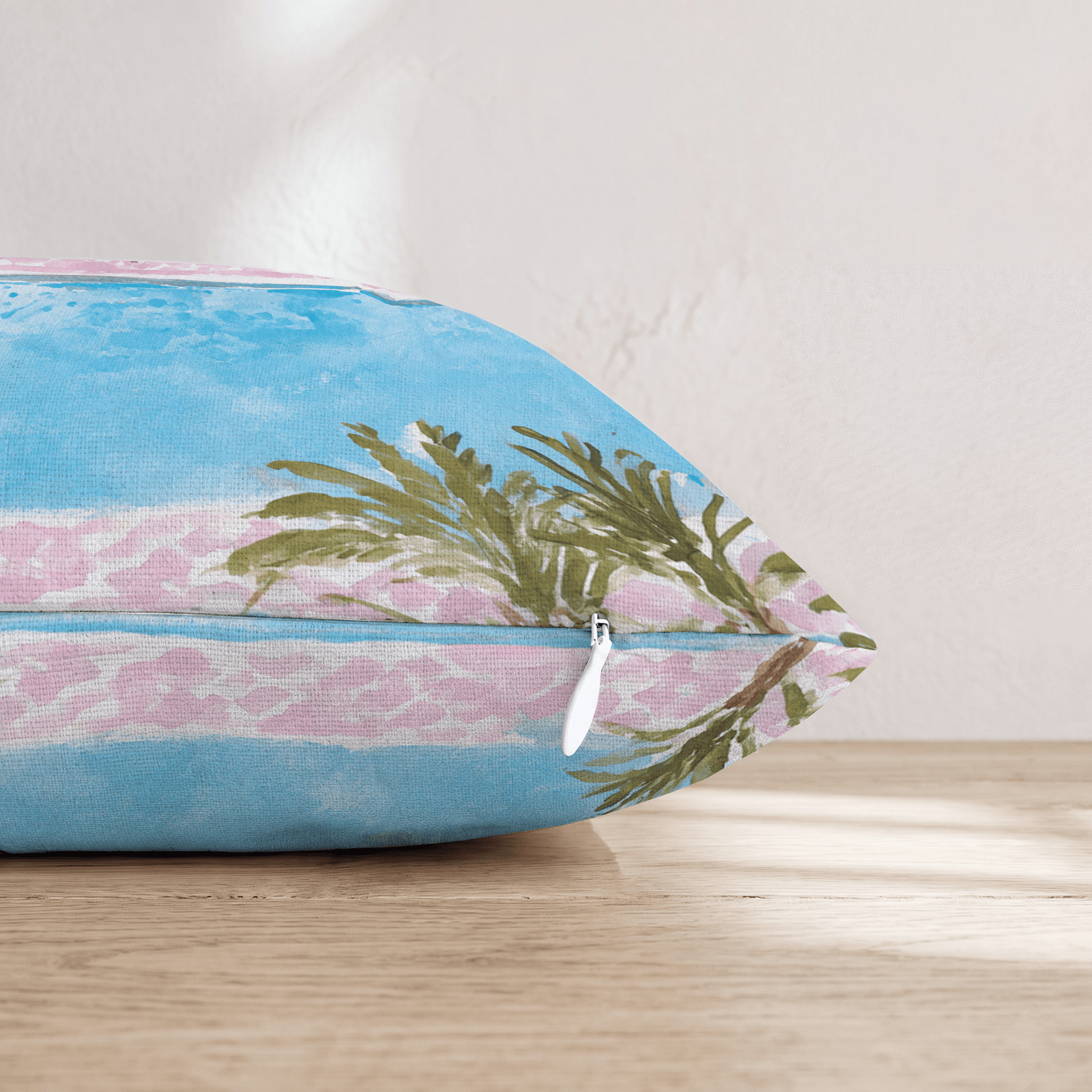 Riviera Pool Day Throw Pillow - Hillcroft Home
