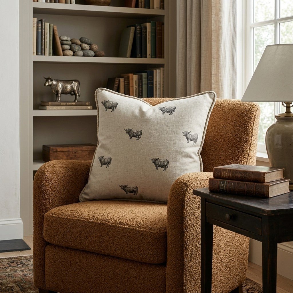 Roaming Coos Throw Pillow - Hillcroft Home