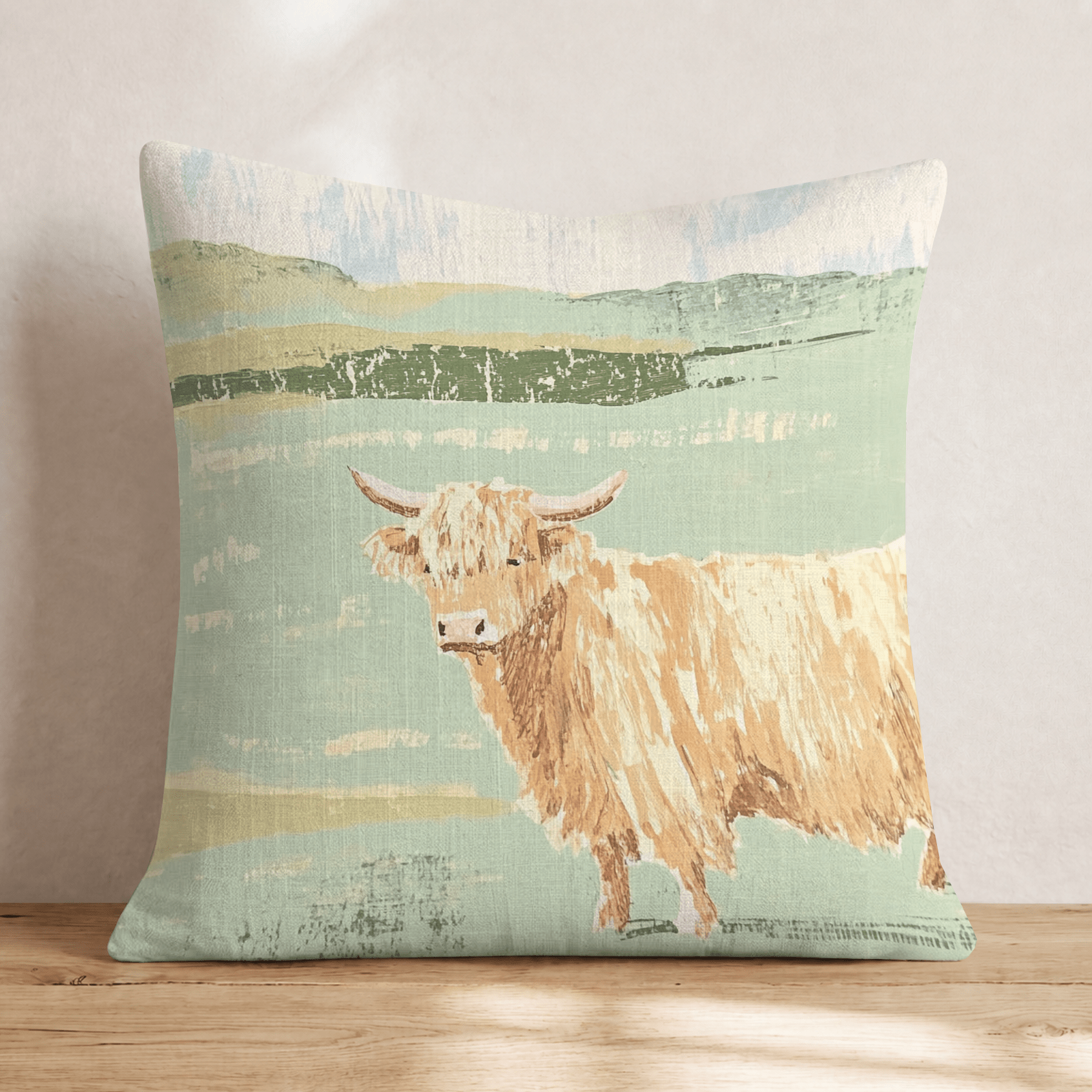 Rolling Hills Rambler Throw Pillow - Hillcroft Home