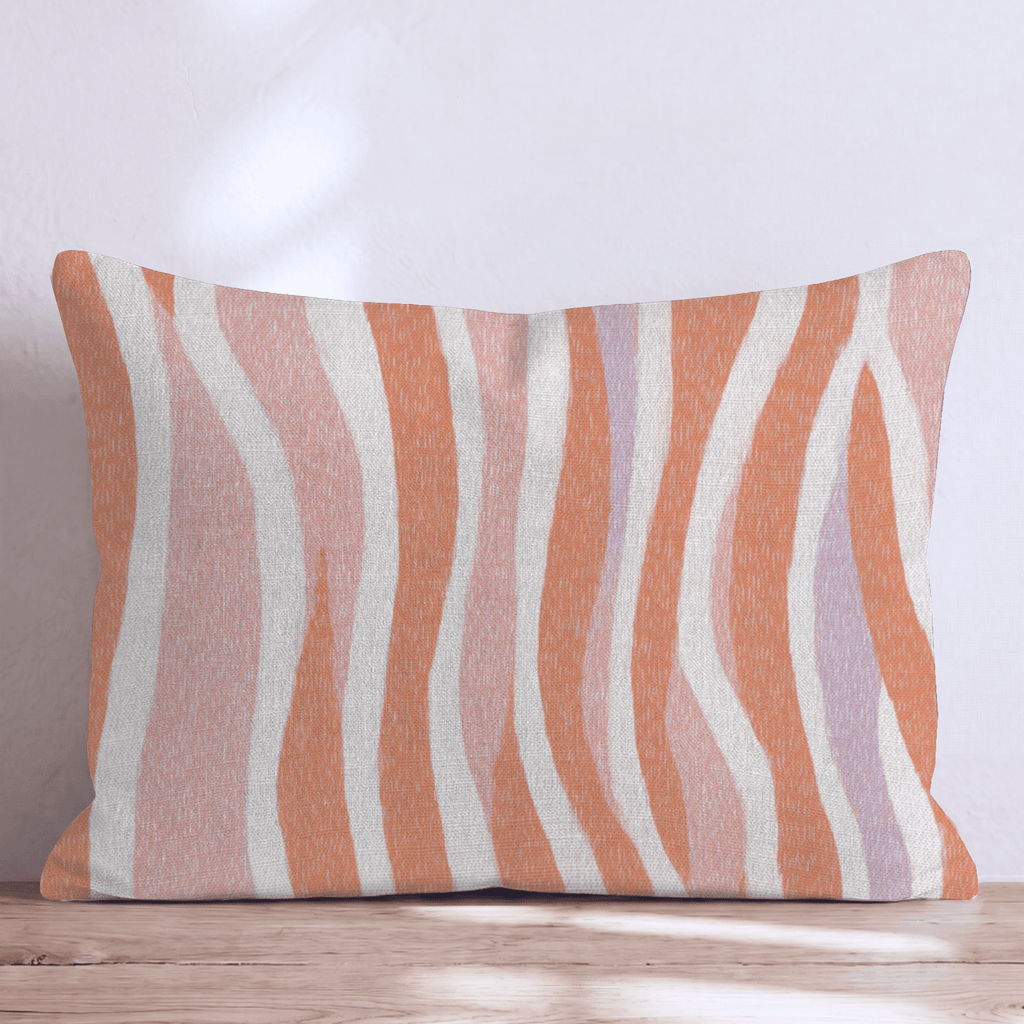Rolling Sea Throw Pillow - Hillcroft Home