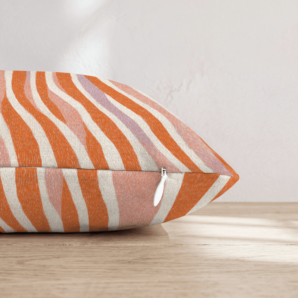 Rolling Sea Throw Pillow - Hillcroft Home