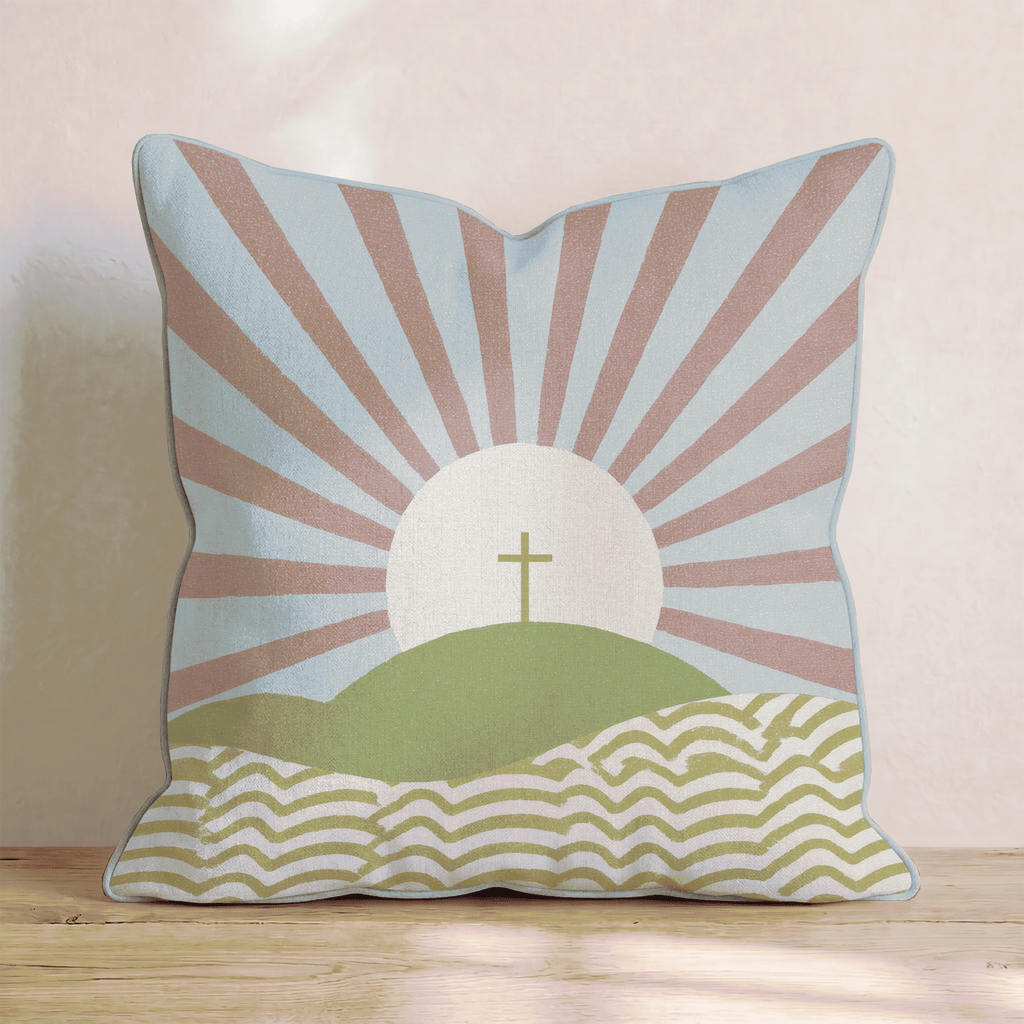 Rose Again Throw Pillow - Hillcroft Home