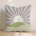 Rose Again Throw Pillow - Hillcroft Home