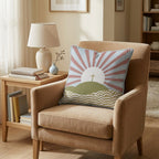 Rose Again Throw Pillow - Hillcroft Home