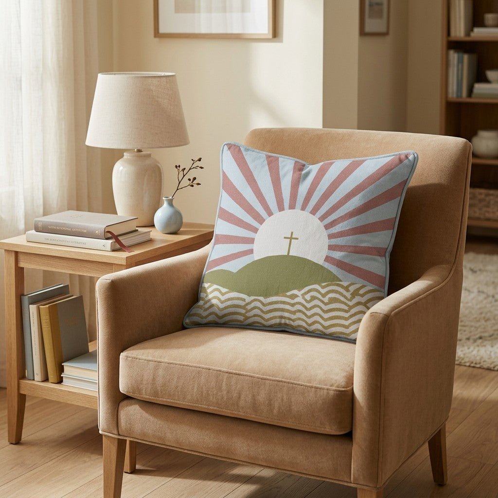 Rose Again Throw Pillow - Hillcroft Home