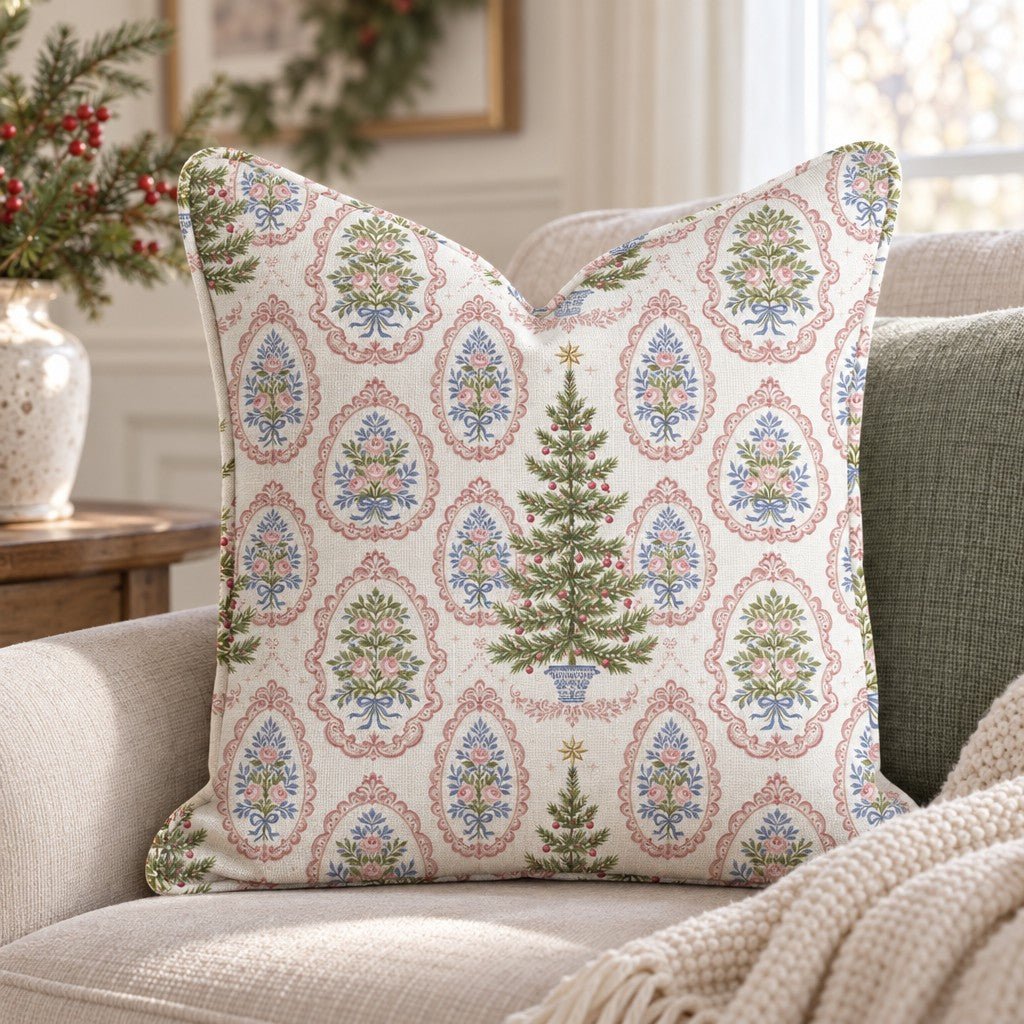 Rose Cameo Throw Pillow throw pillow - Hillcroft Home