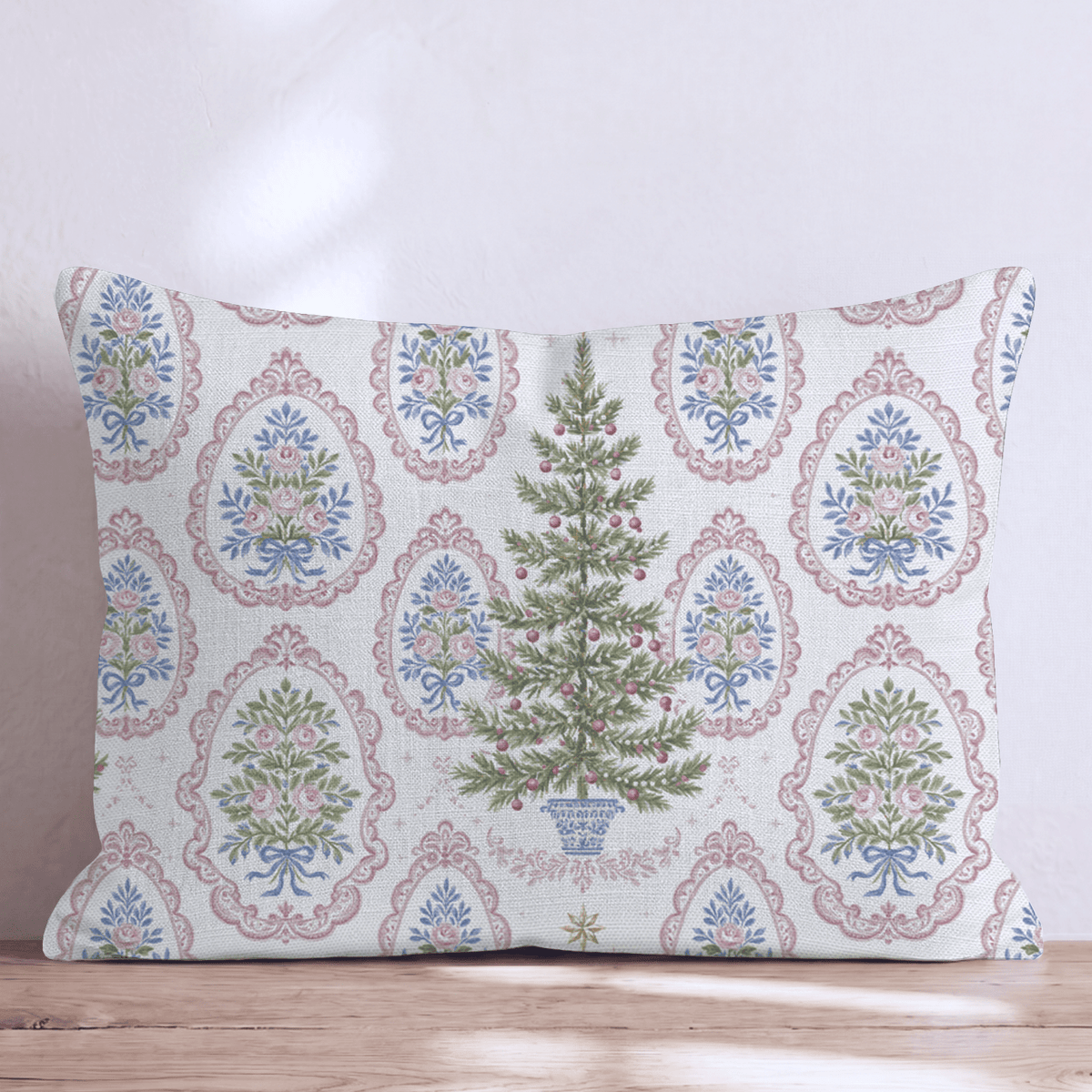 Rose Cameo Throw Pillow throw pillow - Hillcroft Home